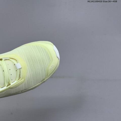 On Cloudmonster Void Pale Yellow White EU 36-45 Running Shoe Running Sneakers - Unisex (BS-69593)