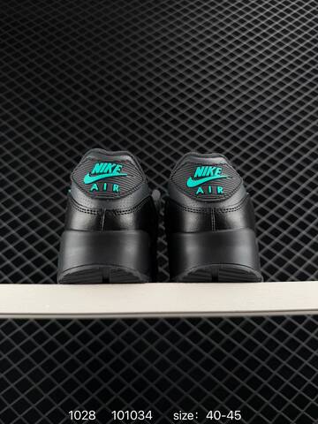 Nike Air Max 90 Black Dark Grey Turquoise EU 40-45 Lifestyle - Men's (BS-74512)