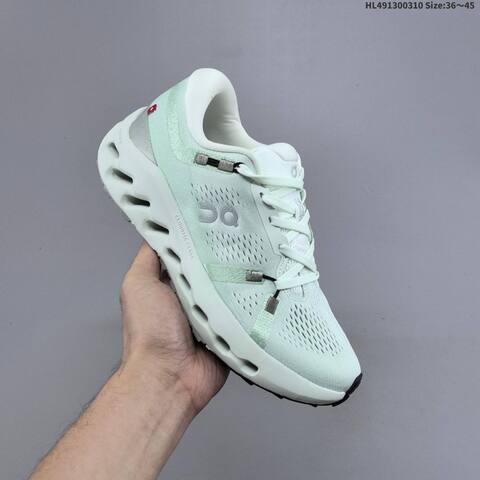On Cloudsurfer 2 Mint White Silver Black EU 36-45 Running Shoe Running Sneakers - Unisex (BS-69684)