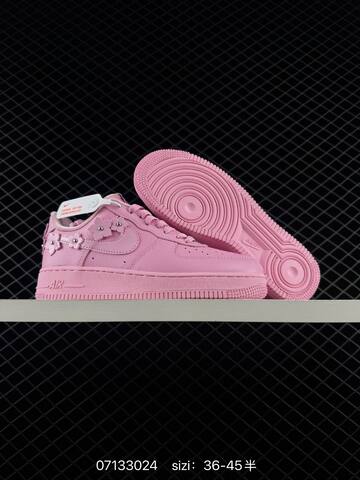 Nike Air Force 1 07 White Pink Silver EU 36-45 Lifestyle - Unisex (BS-70269)