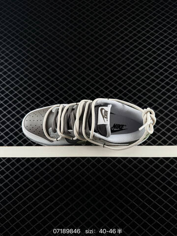 Nike SB Dunk Low White Grey Olive Green EU 40-46 Skate - Men's (BS-70192)