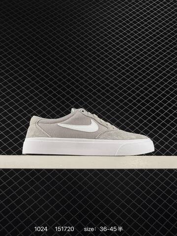 Nike SB Chron Solarsoft Beige Tan Suede With Red Swoosh And White Sole 36-45 5 Skate - Unisex (BS-74611)