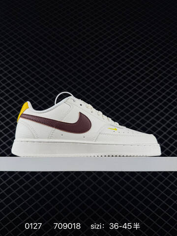 Nike Court Borough White Black EU 36-45 Casual - Unisex (BS-72929)