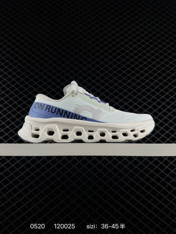 On Cloudmonster 2 Grey White Black Light Blue EU 36-45 Running Shoe Running Sneakers - Unisex (BS-85259)
