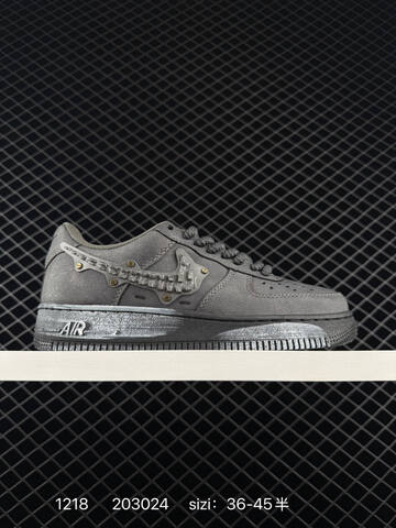 Nike Air Force 1 07 Dark Gray Black EU 36-45 5 Lifestyle - Unisex (BS-73626)