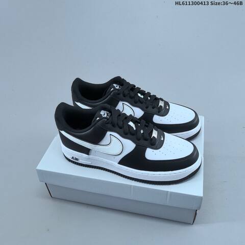 Nike Air Force 1 07 LV8 DV0788-103 Black White EU 36-46 Sneaker - Unisex (BS-60768)