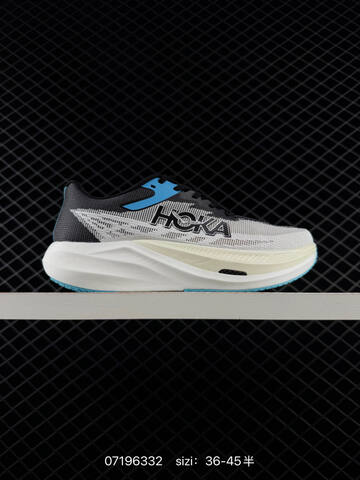 HOKA ONE ONE U ROCKET X 3 White Red Light Blue EU 36-45 Running Shoe Running Sneakers - Unisex (BS-86151)