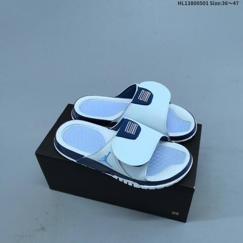 Jordan Hydro XI Retro White Black Navy EU 36-47 Casual - Unisex (BS-66069)