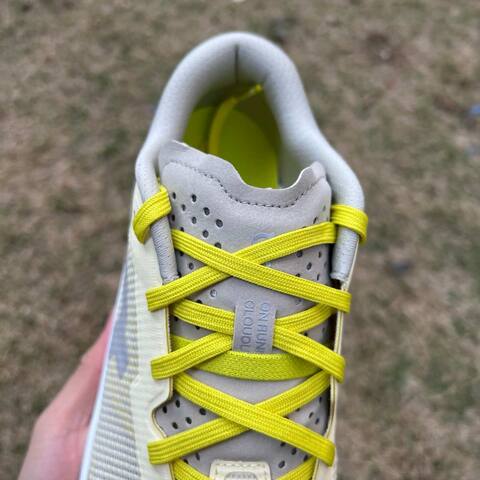 On Running Cloudultra 3 Cream White Neon Yellow Gray US 8 EU 41 UK 7 5 JP 26 Trail Shoe Trail Running Sneakers - Men's (BS-86991)
