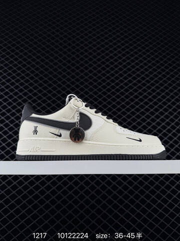 Nike Air Force 1 07 Black White 36-45 Lifestyle - Unisex (BS-73651)