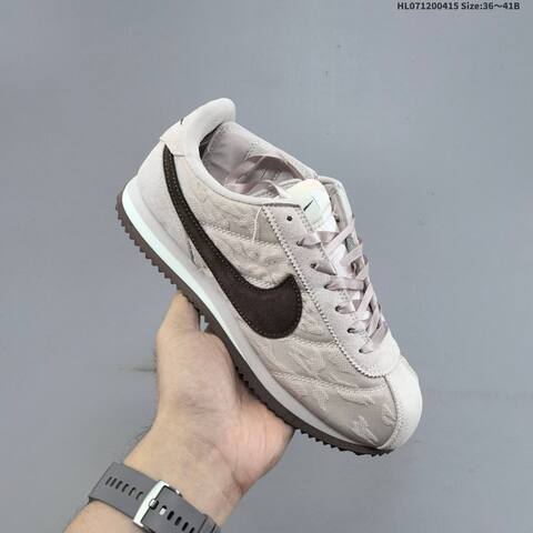 Nike Classic Cortez Light Beige Brown White EU 36-41 Sneaker - Unisex BS-60709