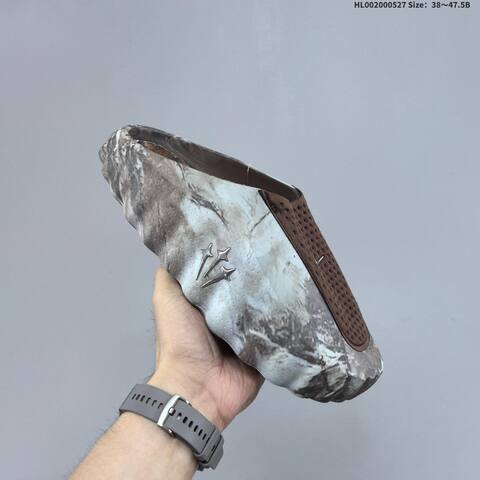 Nike Nocta Mind 001 Brown Grey White Marble EU 38-47 5 Slides - Unisex BS-60102