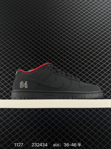 Nike SB Dunk Low Pro x Supreme Olive Black EU 36-46 5 Skate - Unisex (BS-73965)
