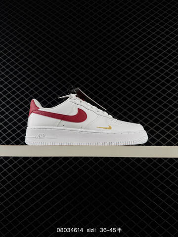 Nike Air Force 1 Low White Grey Pink Red Gold EU 36-45 Lifestyle - Unisex (BS-69973)