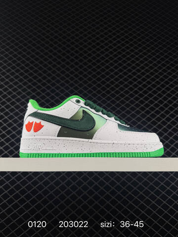 Nike Air Force 1 07 Low Orange White EU 36-45 Lifestyle - Unisex (BS-73046)