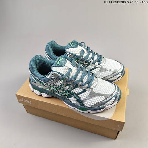 ASICS Gel-Cumulus 16 White Silver Pink EU 36-45 Running Shoe Running Sneakers - Unisex (BS-69188)