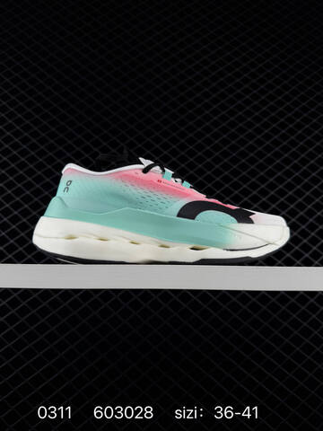 On Cloudboom Strike Blue Grey White Black EU 36-45 Running Shoe Running Sneakers - Unisex (BS-85395)