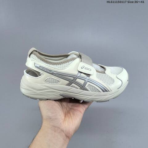 ASICS CONTEND MJ PS HL611150117 Black White And Cream Silver EU 36-41 Running Shoe Running Sneakers - Unisex (BS-69059)
