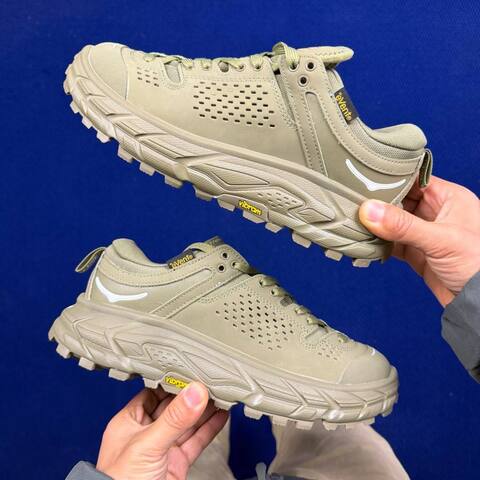 HOKA Tor Ultra 7 2 Khaki Olive White Trail Shoe Trail Running Sneakers (BS-86823)