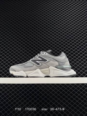 New Balance 9060 Black Dark Grey Light Grey EU 36-47 5 Sneaker - Unisex (BS-82604)
