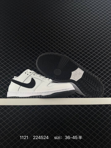 Nike SB Dunk White Black 36-45 Skate - Unisex (BS-74080)