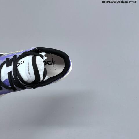 On Cloudboom Volt 3 MF30980462 Purple Black White Neon Yellow EU 36-45 Running Shoe Running Sneakers - Unisex (BS-69517)