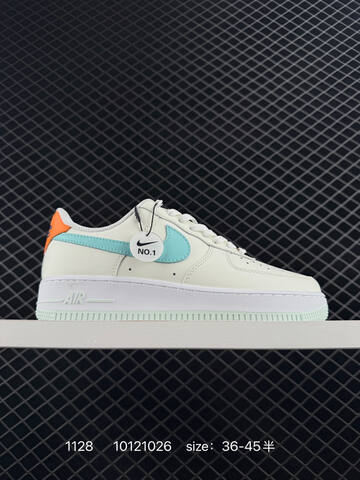 Nike Air Force 1 Low White Red EU 36-45 Lifestyle - Unisex (BS-73954)