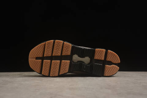 On Cloud X 4 3ME30042532 Fog Black White Gum Brown US 7 EU 40 UK 6 5 JP 25 Running Shoe Running Sneakers - Men's (BS-59781)