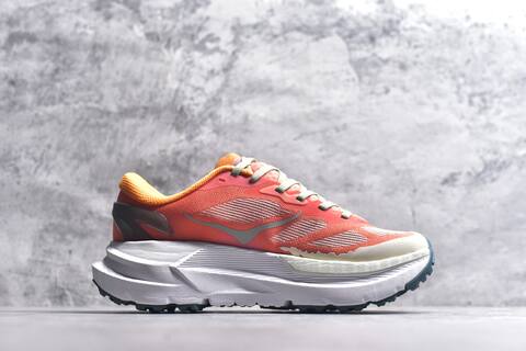 HOKA Mafate X Orange Red White Olive Yellow Trail Shoe Trail Running Sneakers (BS-59419)