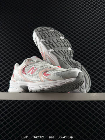 New Balance MR530 White Silver Pink EU 36-41 5 Sneaker - Unisex (BS-82838)