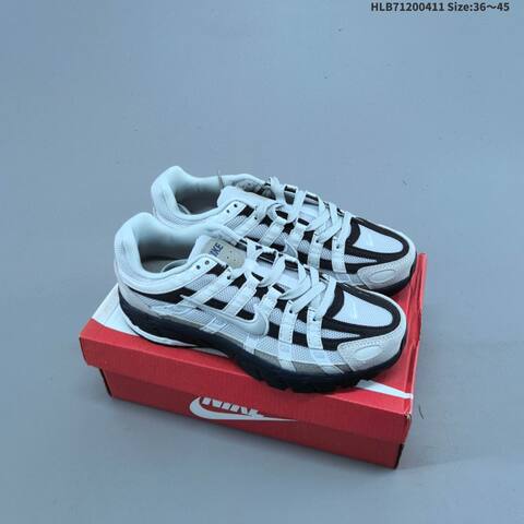 Nike P-6000 White Grey Black Cream EU 36-45 Running Shoe - Unisex (BS-60822)
