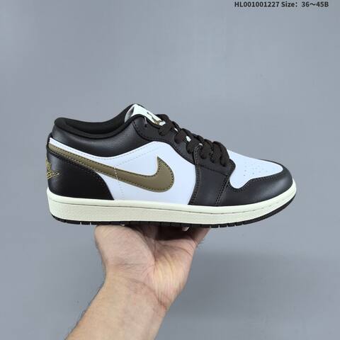 Jordan Air Jordan 1 Low Shadow Brown White Black EU 36-45 Casual - Unisex (BS-67243)