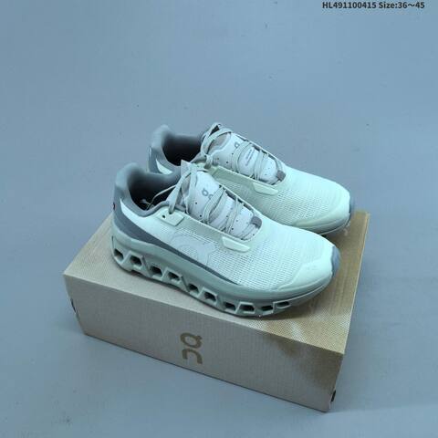 On Cloudmonster Void Light Mint Grey White EU 36-45 Running Shoe Running Sneakers - Unisex (BS-69606)
