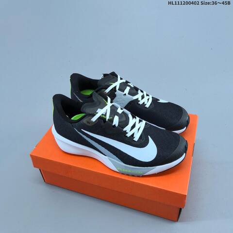 Nike Air Zoom Rival Fly 4 White Black Grey Volt EU 36-45 Running Shoe - Unisex BS-60967