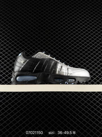 Nike Air Max 95 Big Bubble IQ7708-095 Black Silver Light Blue White EU 36-49 5 Lifestyle - Unisex (BS-70454)