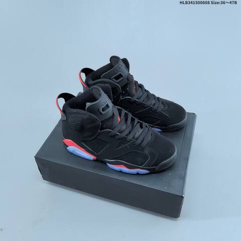 Jordan Air Jordan 6 Retro White Black Red Blue EU 36-47 Basketball - Unisex (BS-65800)
