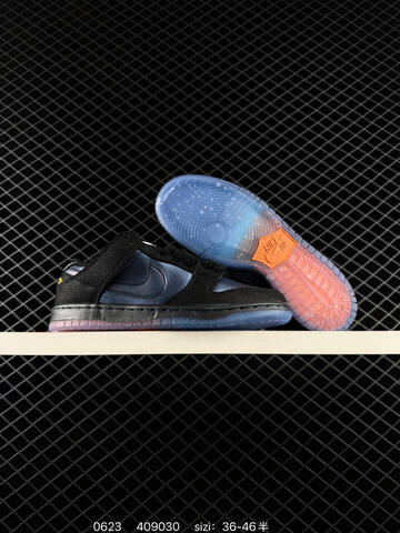 Nike SB Dunk Low Black Iridescent Pink EU 36-46 Skate Shoe - Unisex (BS-70641)