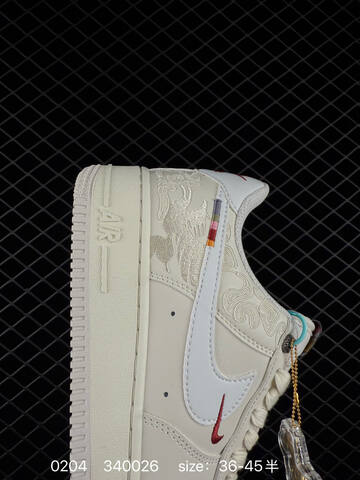 Nike Air Force 1 07 Low Sail White With Red Accents EU 36-45 5 Lifestyle - Unisex (BS-72833)