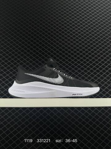 Nike Air Zoom Winflo 8 Black White EU 36-45 Running - Unisex (BS-74121)