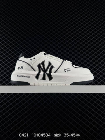 MLB Chunky Liner New York Yankees Off White Black Red Blue EU 35-45 Skate Shoe Skate Sneakers - Unisex