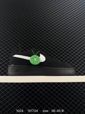 Nike Air Force 1 07 Black White And Grey Black EU 36-45 5 Lifestyle - Unisex BS-74602
