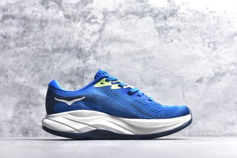 HOKA Rincon 4 Blue White Neon Yellow Black Running Shoe Running Sneakers (BS-59415)