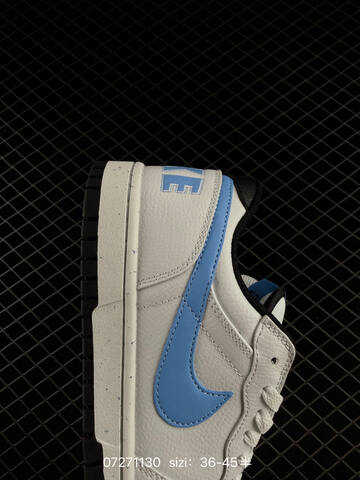 Nike SB Dunk Low Pro White Light Blue Black EU 36-45 Skate - Unisex BS-70063