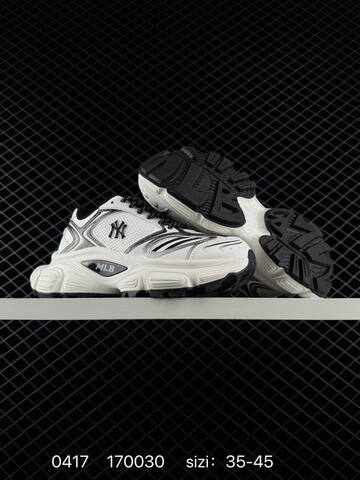 MLB NY Chunky Runner White Black EU 35-45 Sneaker Casual Sneakers - Unisex