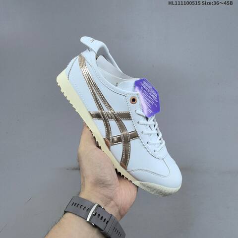 Onitsuka Tiger Mexico 66 SD Black White Cream EU 36-45 Sneaker Casual Sneakers - Unisex (BS-68836)