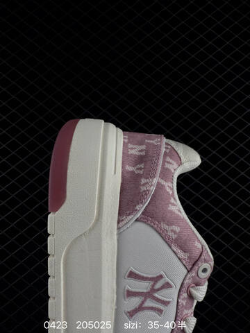 MLB Chunky Liner 3 ASXM016 White Pink Off White EU 35-40 Skate Shoe Skate Sneakers - Unisex