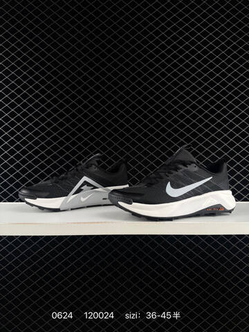 Nike ReactX Wildhorse 10 FV2337-100 Black White Grey Orange EU 36-45 Trail Shoe - Unisex (BS-70614)