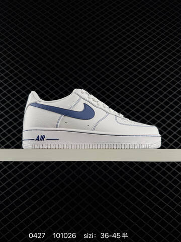 Nike Air Force 1 07 White Black 36-45 Casual - Unisex (BS-71825)