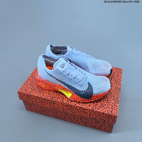 Nike ZoomX Vaporfly Next 3 Volt Black Orange Blue EU 36-45 Running Shoe - Unisex (BS-60861)