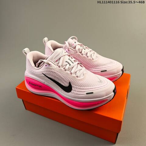 Nike Vomero 18 Light Pink Hot Pink Black White EU 35 5-46 Running Shoe - Unisex (BS-63635)